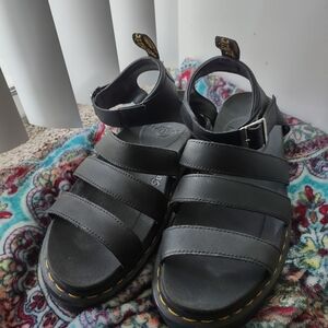 Dr Martens airwair softwair sandals CROSS LISTED